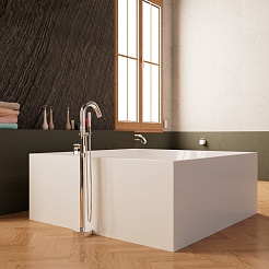 Frank Акриловая ванна 150x150 F6131 white – фотография-4